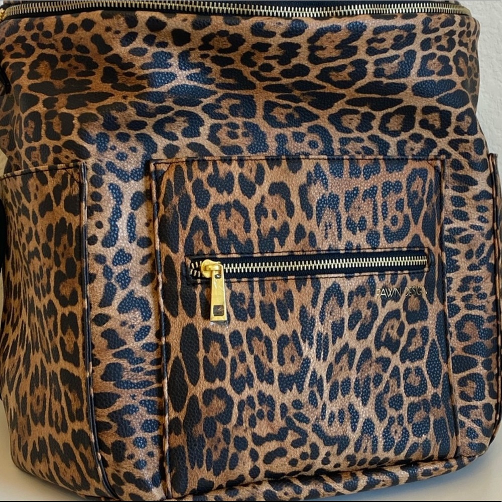 Fawn Design LE Leopard Diaper Bag